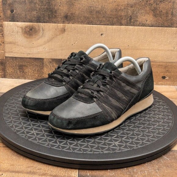 DANSKO GABI WOMENS COMFORT SHOES CASUAL BLACK SNEAKERS LOW SIZE 9/40EU - Picture 1 of 9